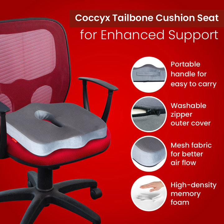 Tailbone Seat Cushion – Pain Relief Comfort for Your Tailbone