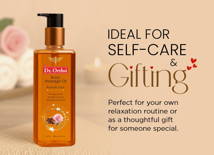Rose & Oud Body Massage Oil - 250ml