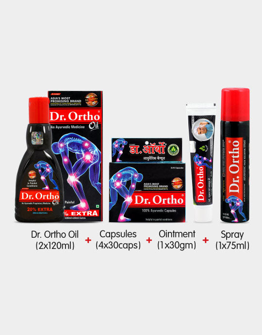 Dr. Ortho 1 Month Combo Pack of Joint Care Products